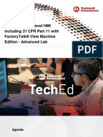 Vz13 - Machine-Level Hmi Including 21 CFR Part 11 With Factorytalk® View Machine Edition: Advanced Lab