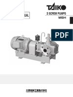 INSTRUCTION MANUAL (Three Rotor Screw Pump-E (MSH) )