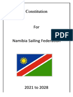 2021 To 2028 Namibia Sailing Federation Constitution