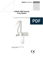 KODAK 2200 Intraoral X-Ray System: Installation & Service Manual