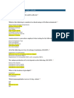 Immunohematology-Unit 1 Exam: Please Provide The Correct Answer