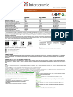 Ficha Técnica Interceramic