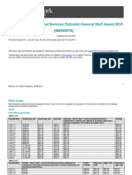 Educational Services Schools General Staff Award Ma000076 Pay Guide