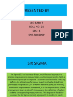 Six Sigma Presendation Leo Baby