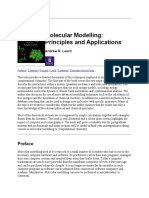 Molecular Modelling: Principles and Applications: Preface