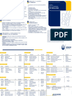 Plan de Estudios de Geologia