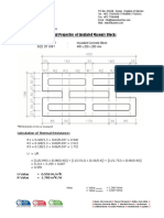 6 U Value Insulated Blocks STD 1216