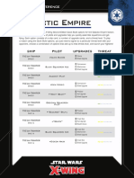 Galactic Empire: Quick Build Reference