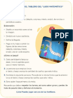 Elaboración Del Tablero Del Ludo Matematico