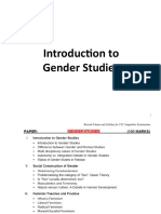 Introduction To Gender Studies