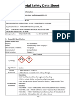 Material Safety Data Sheet: Product Name MS-69