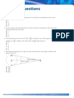 Self-Test Questions: Option D (HL)