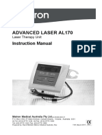 Advanced Laser Al170: Instruction Manual