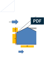 Calcul Des Charge de Vent Pour Un Bâtiment Rectangulaire À Toiture À Deux Versant Selon RNV99