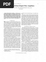 Modeling Erbium-Doped Fiber Amplifiers: Randy Giles, and Emmanuel Desurvire