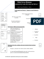 Fiche de Lecture Comment Je Suis Devenu Un Héros