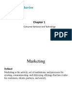 Consumer Behaviour Chapter 1