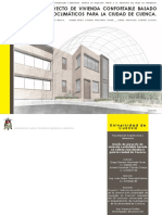 Diseño de Proyecto de Vivienda Confortable Basado en Criterios Bioclimáticos para La Ciudad de Cuenca