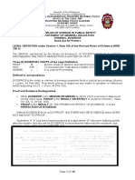 Hand Out For Prelims Criminal Evidence