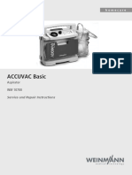 Weinmann Accuvac Basic Aspirator - Service Manual