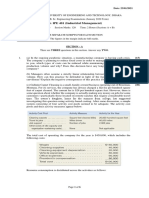 IPE 481 - Term Final Question - January 2020