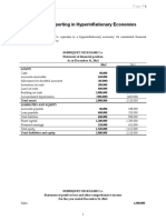 Illustration Financial Reptg. in Hyperinflationary