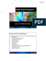 GEOL30005 Applied Geophysics: Data Processing Methodology