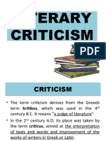 Literary Criticism