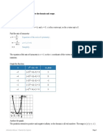 Solution:: 3-1 Graphing Quadratic Functions