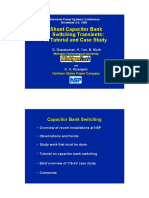 Shunt Capacitor Bank Switching Transients: A Tutorial and Case Study