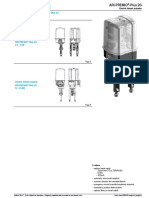 Electric Thrust Actuator ARI-PREMIO - Plus 2G: Data Sheet 000033 Englisch (English)