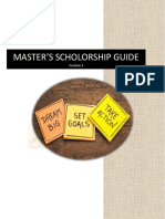 Master's Scholorship Guide