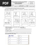 Guia 2 Simple Present Tense and Daily Routine