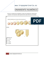 Tropa y Marinería - Ejemplo Test Razonamiento Numérico