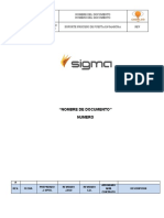 Formato para Procedimiento