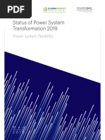 Status of Power System Transformation 2019