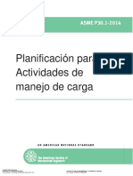 ASME P30.1 - Planificación para Actividades de Manejo de Carga