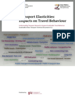 GIZ SUTP TD11 Transport-Elasticities en