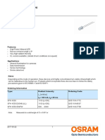 Infrared Emitter (850 NM) : Features