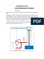 Counterbalance Valve.