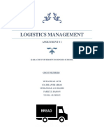 Logistics Management: Assignment # 1