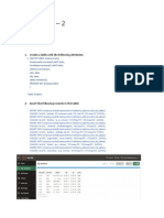 Assignment - 2: Dbms Lab Sneha Sana CSE/18088/399