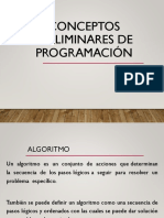 Conceptos Preliminares de Programación