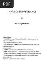 Hiv Aids in Pregnancy: DR Maryam Rana