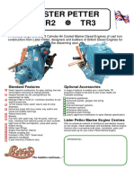 Lister TR Marine Spec Sheet