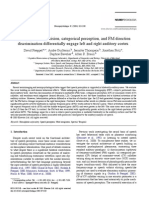 Auditory Lexical Decision, Categorical Perception, and FM Direction Discrimination Differentially Engage Left and Right Auditory Cortex