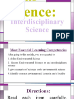 Environmental Science Module 1