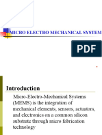 Micro Electro Mechanical System