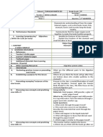 Cot LESSON-PLAN Science