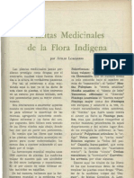 Plantas Medicinales de La Flora Indigena Atilio Lombardo